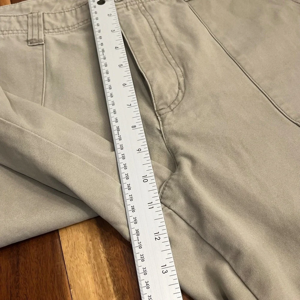 Royal Robbins‎ Canvas Pants Mens 34x31 Khaki Tan Straight Leg Hiking Outdoor